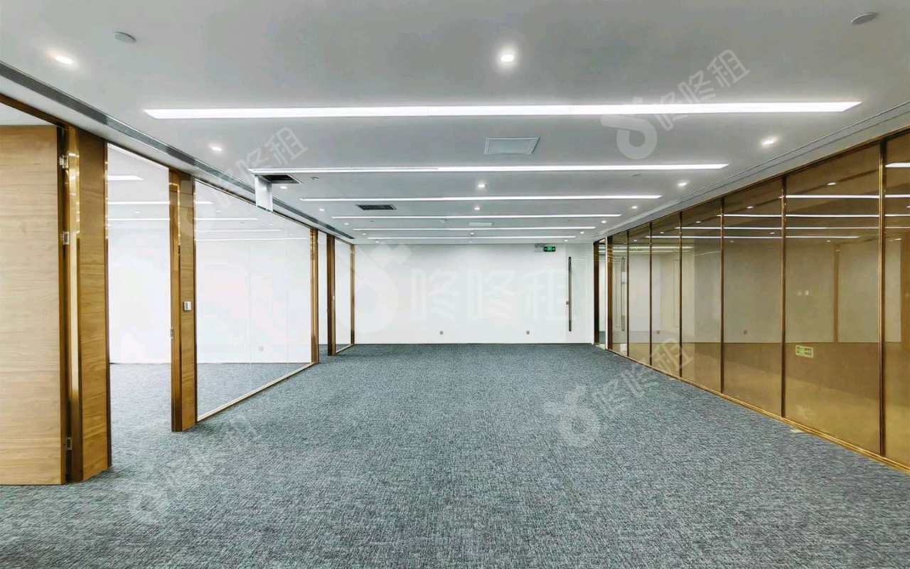 富德生命保险大厦_415平_精装_办公室开间