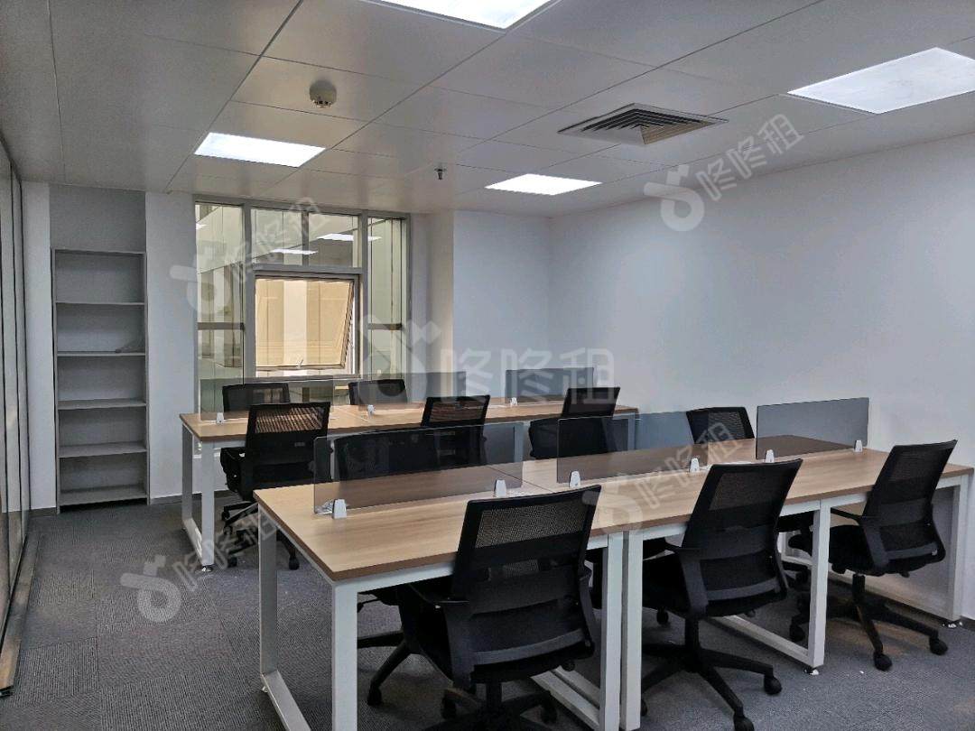 羊城国际贸易中心_106平_精装_办公室开间