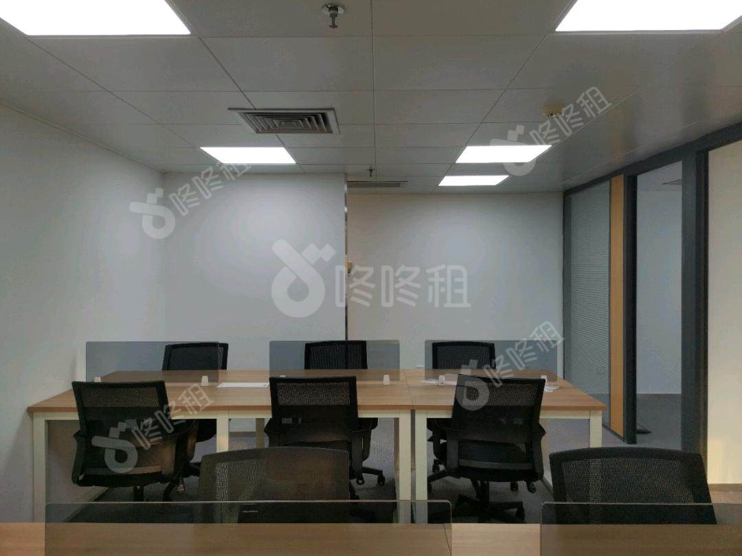 羊城国际贸易中心_106平_精装_办公室开间