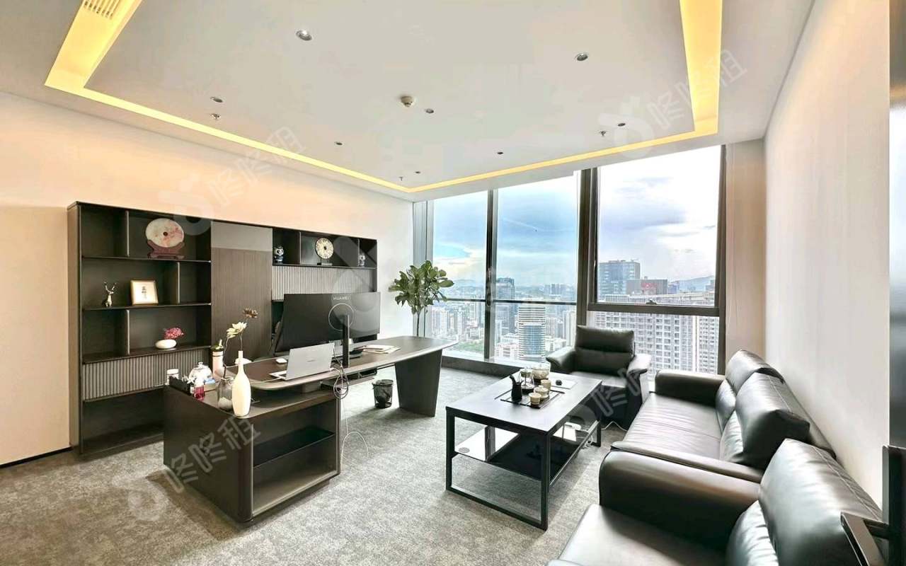 深圳湾科技生态园_1022平_精装_办公室隔间