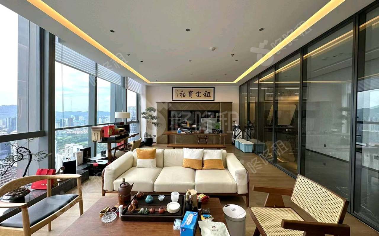 深圳湾科技生态园_1022平_精装_办公室隔间