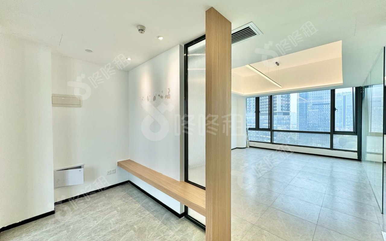 荔源商务大厦（荔园广场）_122平_精装_办公室开间