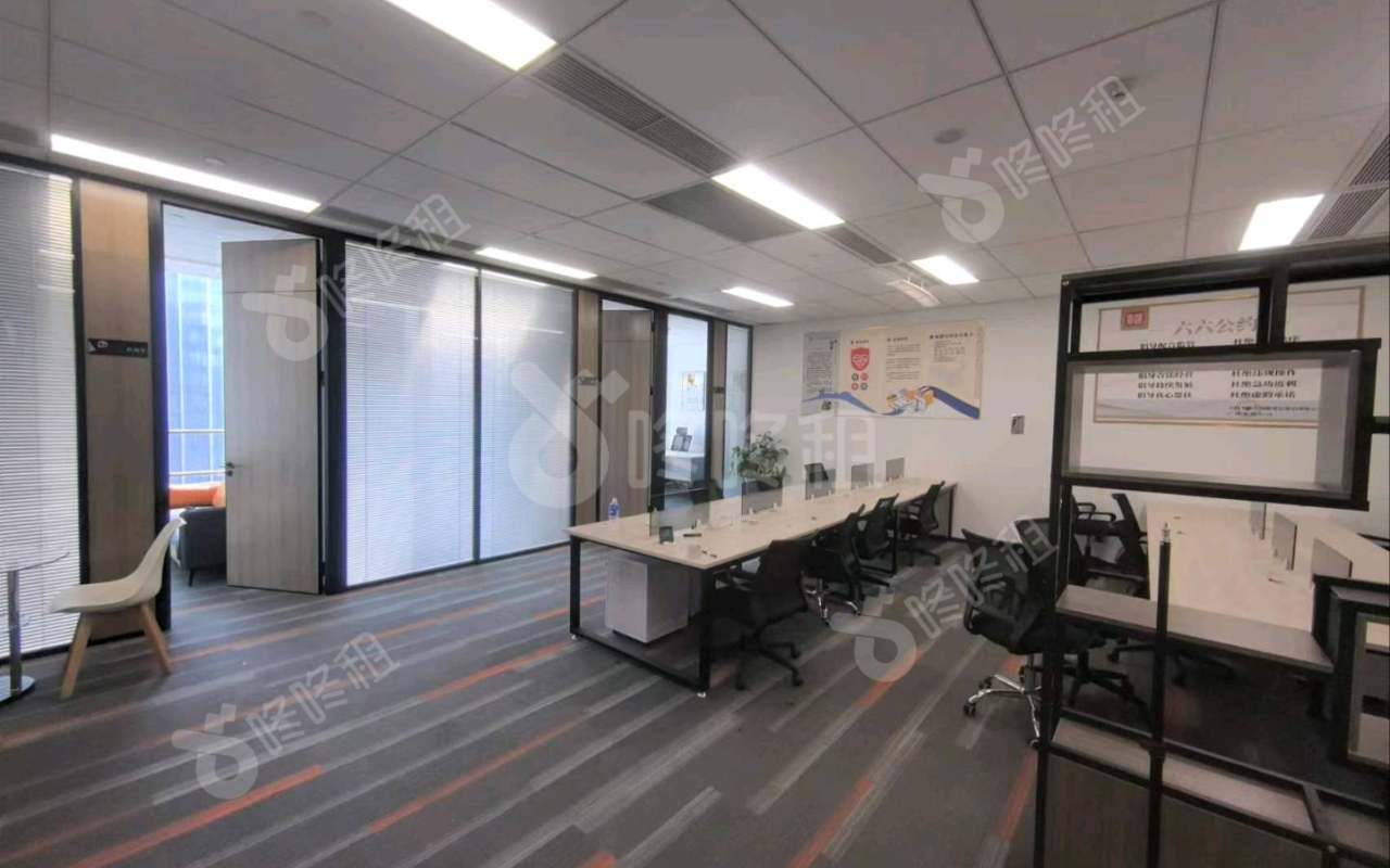 合景科汇金谷_328平_精装_办公室开间