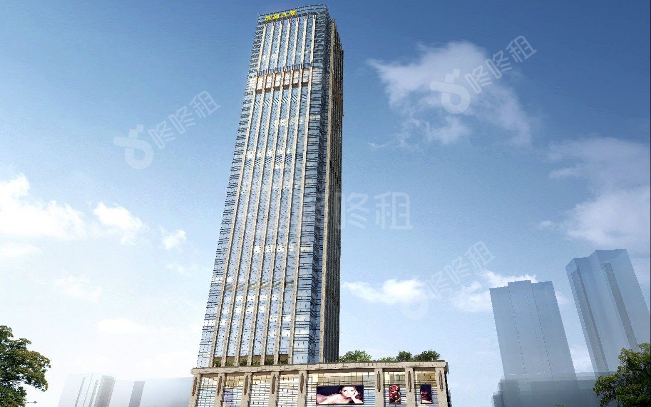 创富大厦·美百年科创中心_楼盘外观图