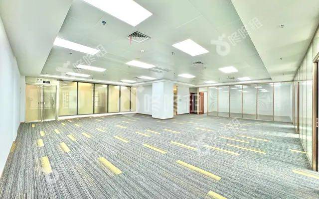 阳光科创中心_383平_豪装_办公室开间