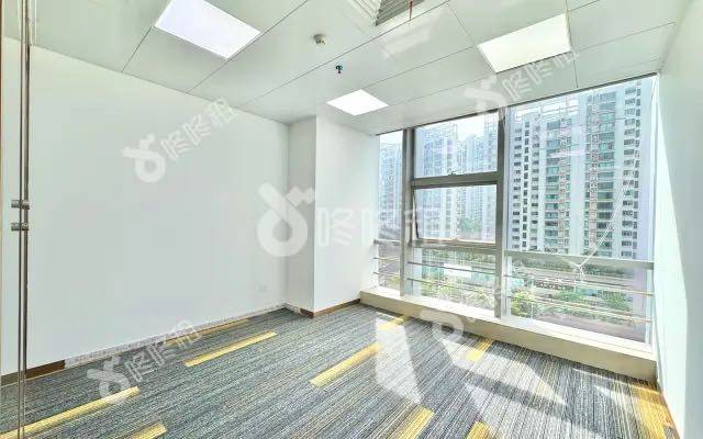 阳光科创中心_383平_豪装_办公室隔间