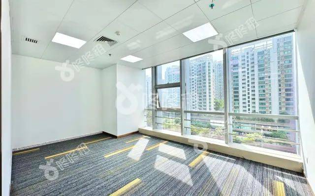 阳光科创中心_383平_豪装_办公室隔间