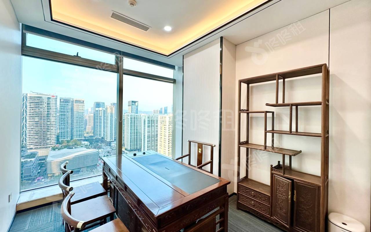 卓越世纪中心_368平_精装_办公室隔间