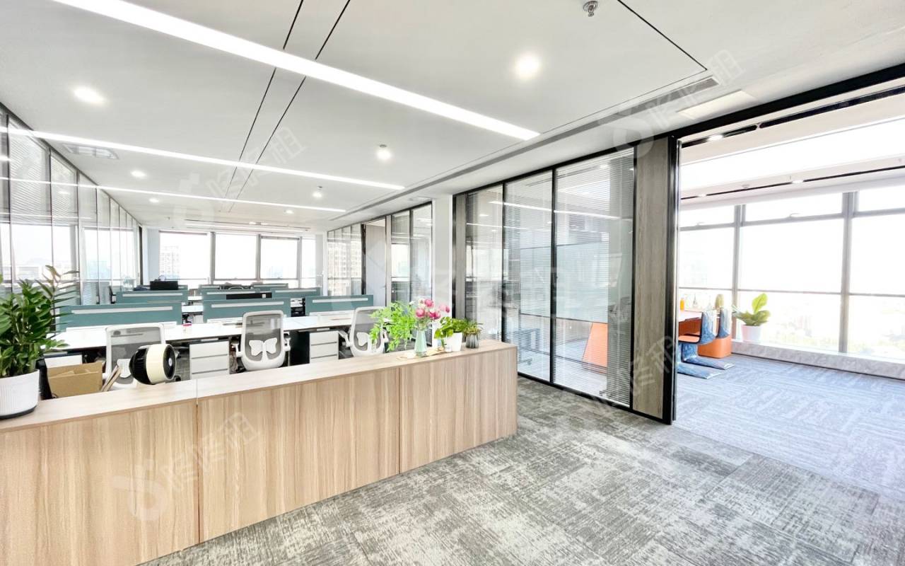 深圳湾科技生态园_630平_精装_办公室开间