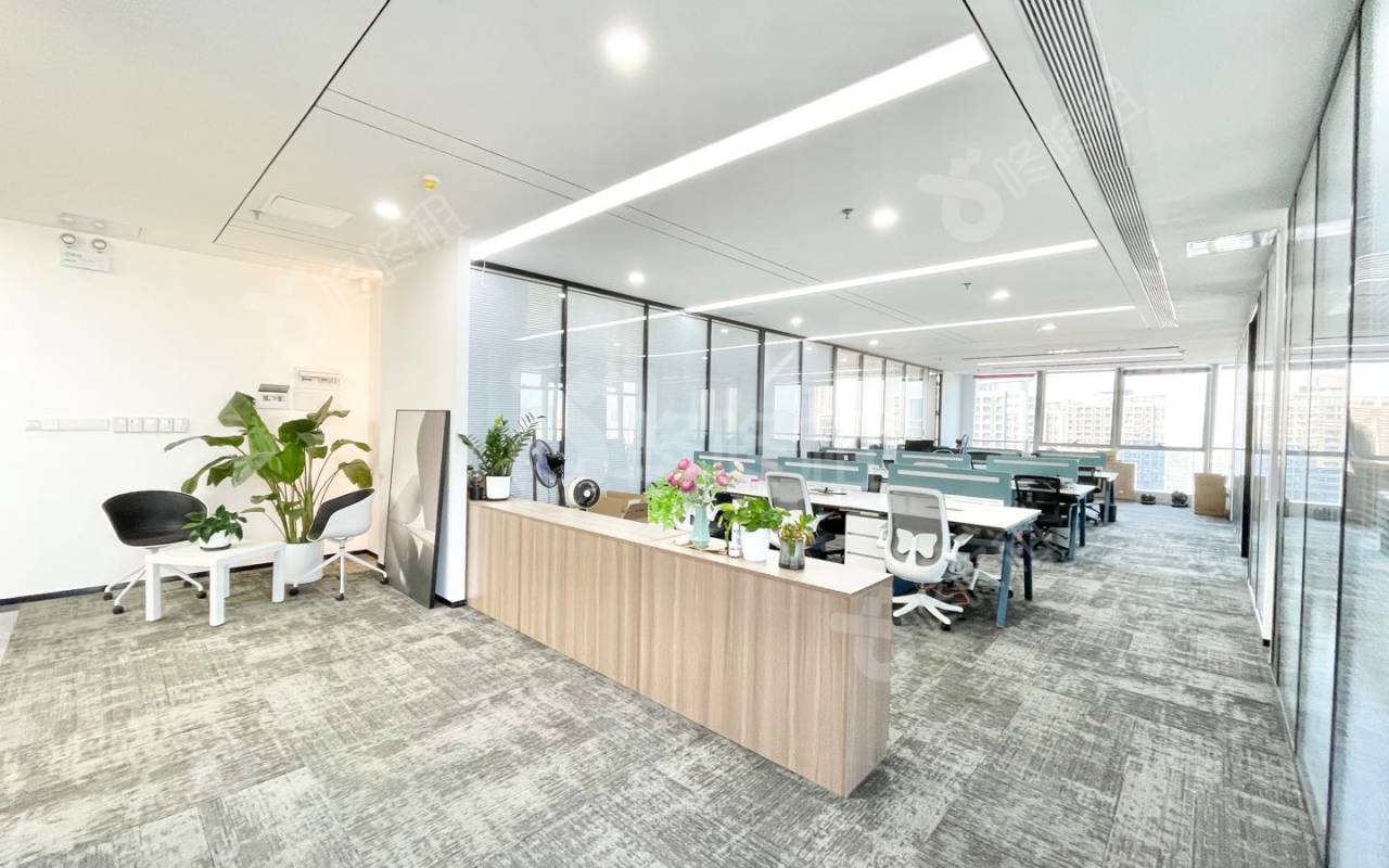 深圳湾科技生态园_630平_精装_办公室开间