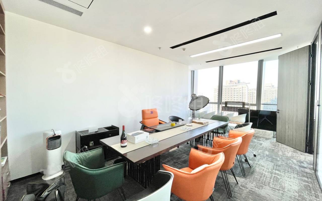 深圳湾科技生态园_630平_精装_办公室隔间