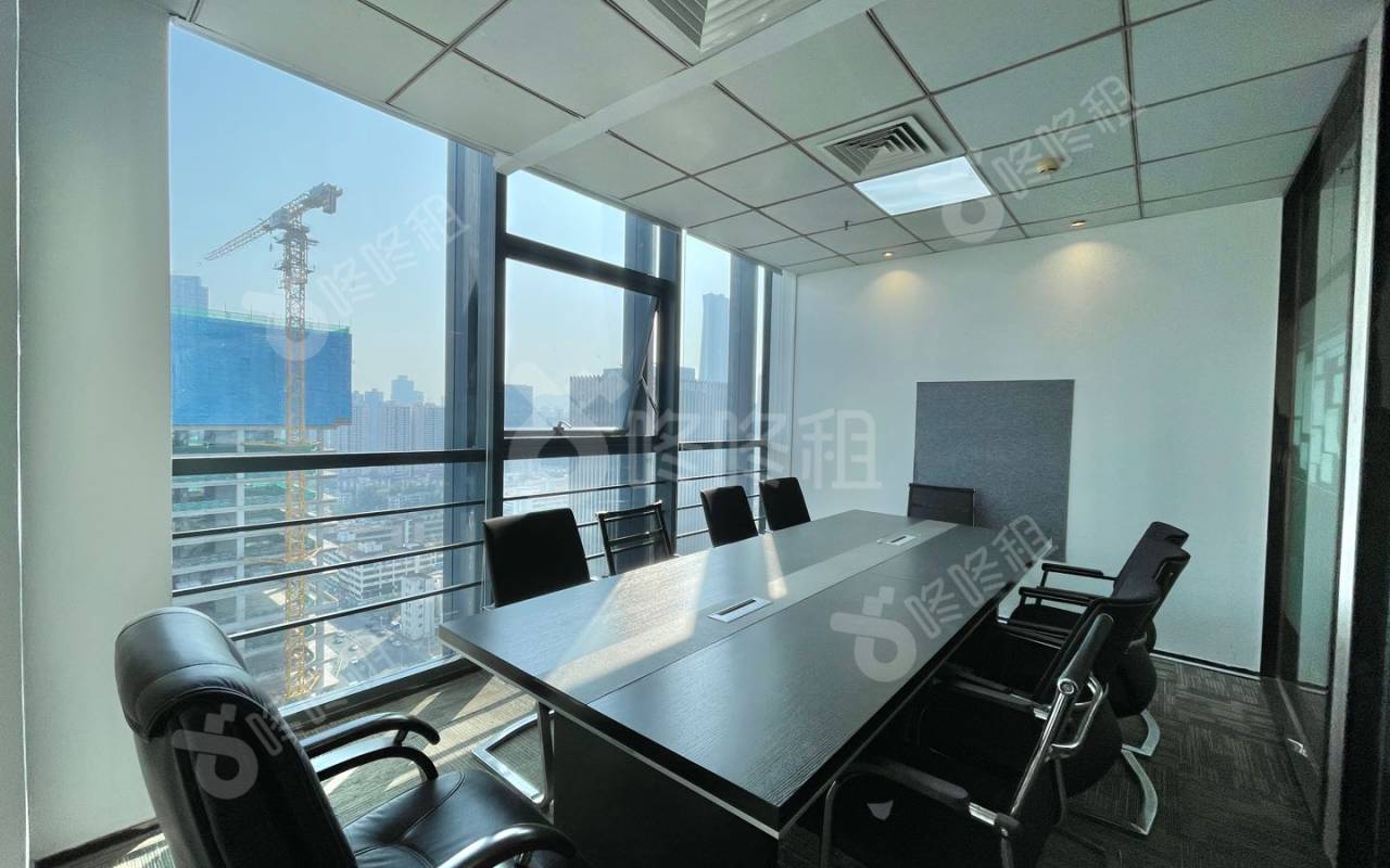 东方科技大厦_328平_豪装_办公室隔间