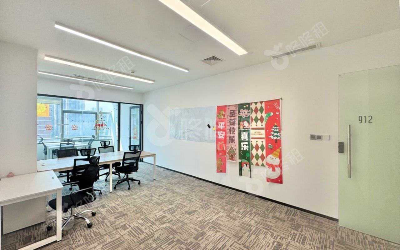 万科云城•云城云中心_65平_精装_办公室开间