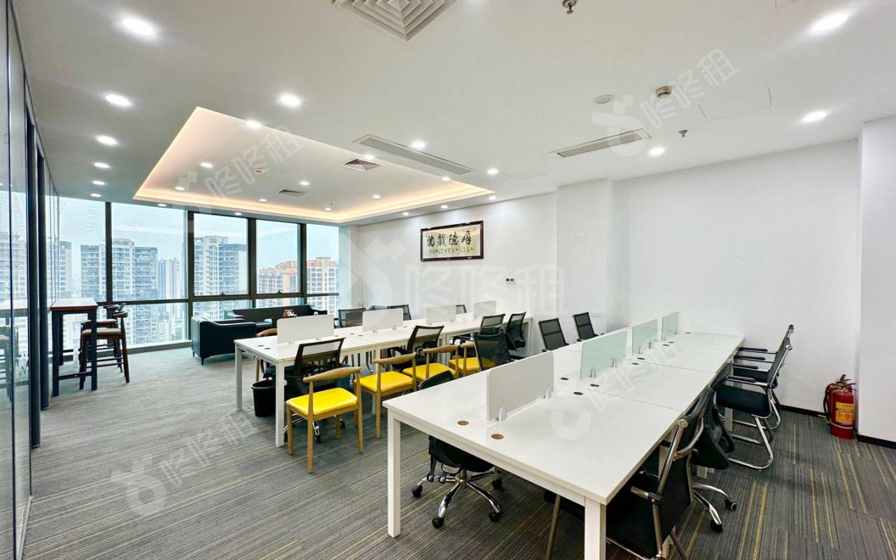 中执时代广场（粤商中心）_177.83平_精装_办公室开间