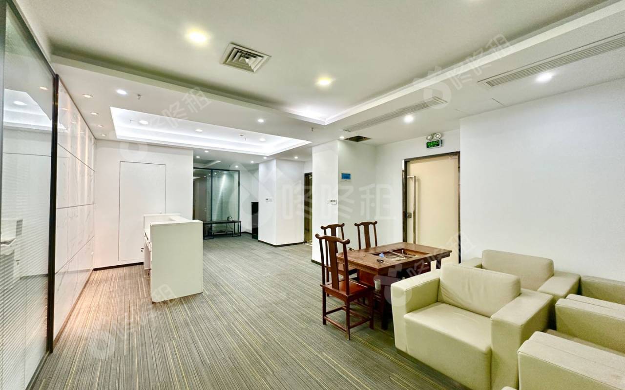 中执时代广场（粤商中心）_374平_精装_办公室开间