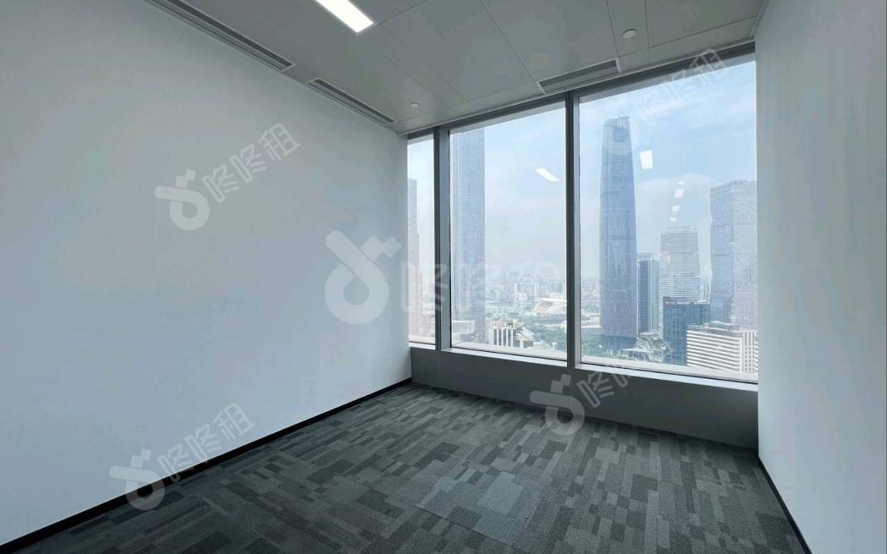 越秀金融大厦_810.88平_豪装_办公室隔间