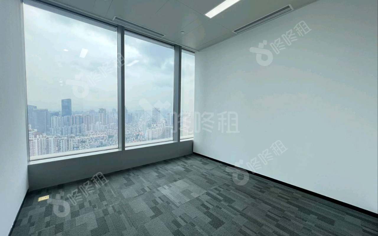 越秀金融大厦_810.88平_豪装_办公室隔间