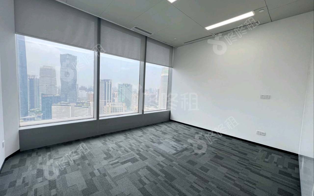 越秀金融大厦_810.88平_豪装_办公室隔间