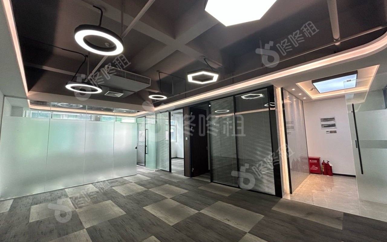 美生慧谷科技创新园_665平_精装_办公室开间