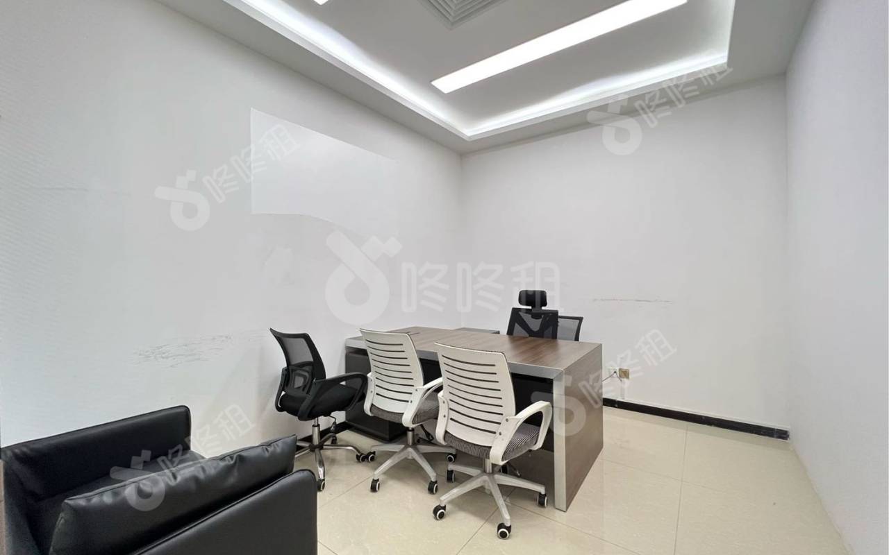 阳光科创中心_287平_精装_办公室隔间