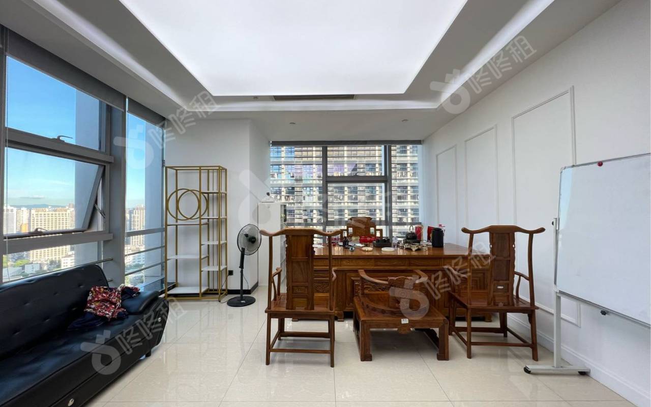 阳光科创中心_287平_精装_办公室隔间