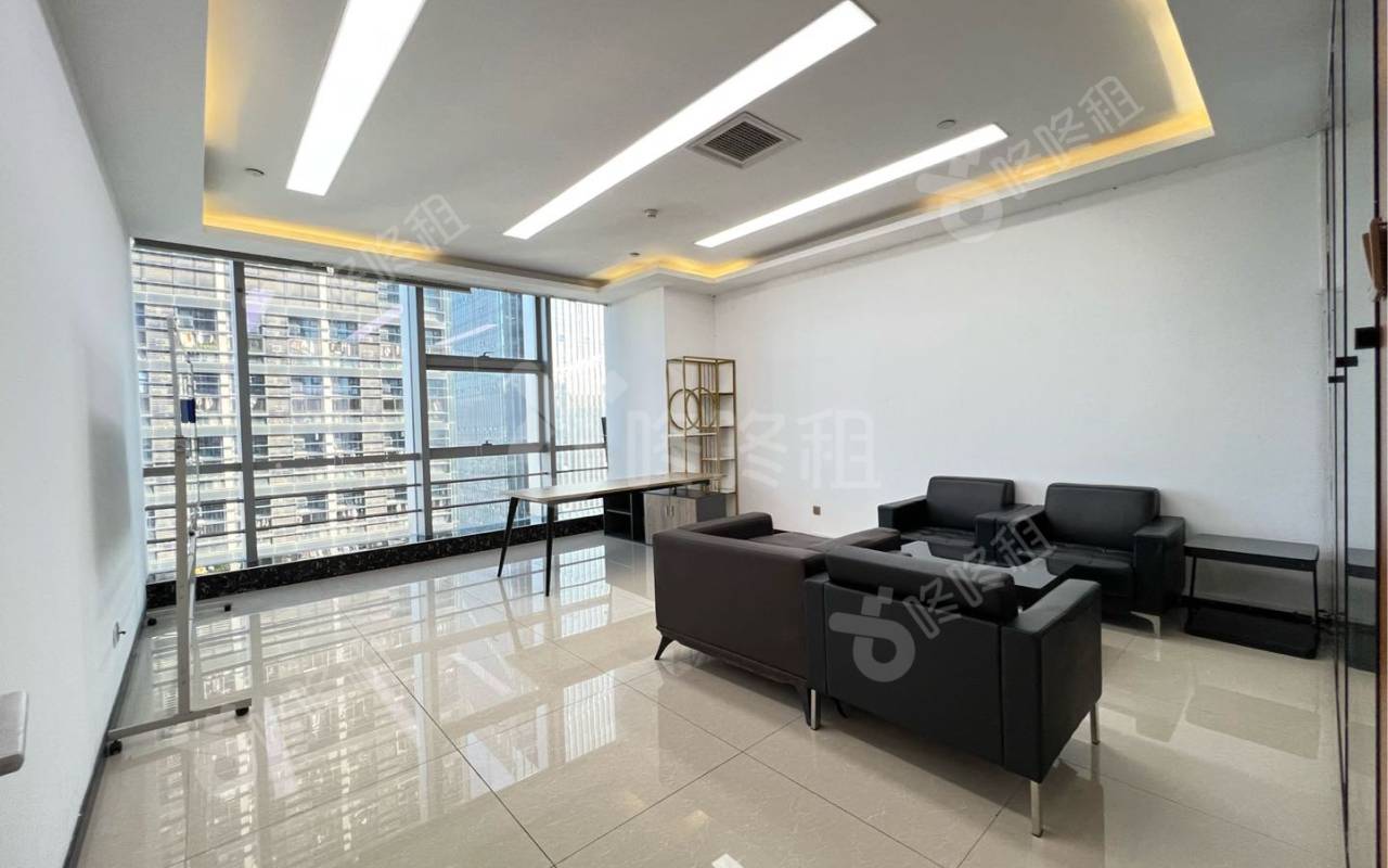 阳光科创中心_287平_精装_办公室隔间