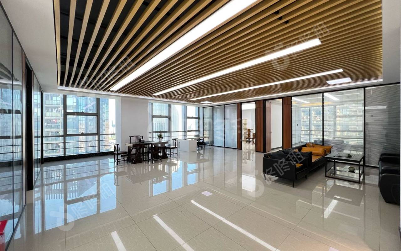 阳光科创中心_287平_精装_办公室开间