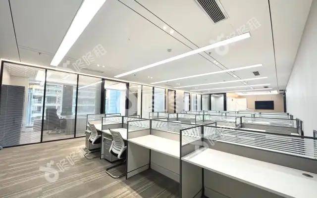 天珑移动大厦_513平_精装_办公室开间