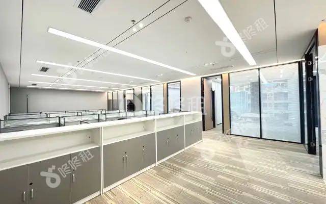 天珑移动大厦_513平_精装_办公室开间