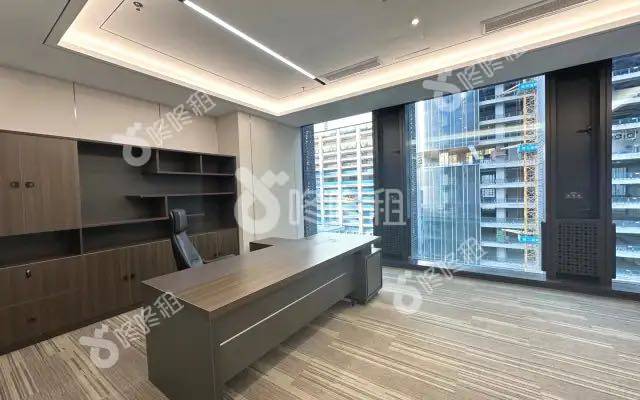 天珑移动大厦_513平_精装_办公室隔间