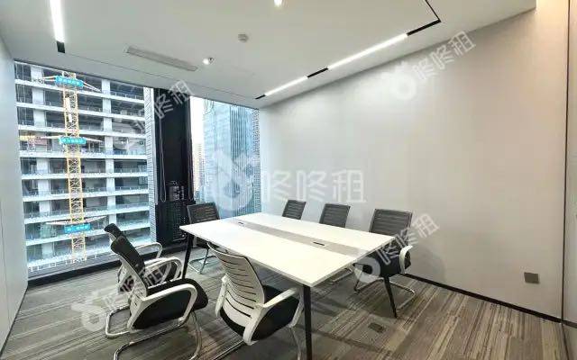 天珑移动大厦_513平_精装_办公室隔间