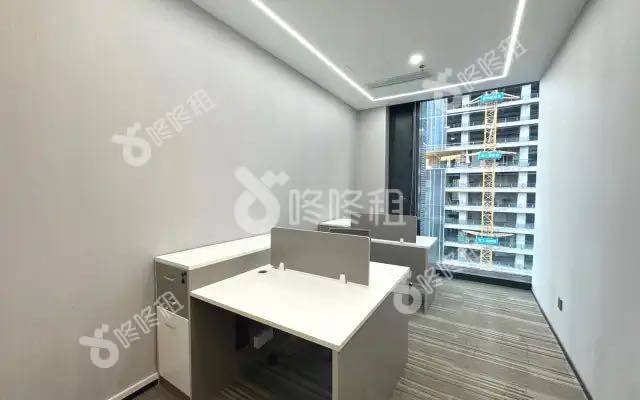 天珑移动大厦_513平_精装_办公室隔间