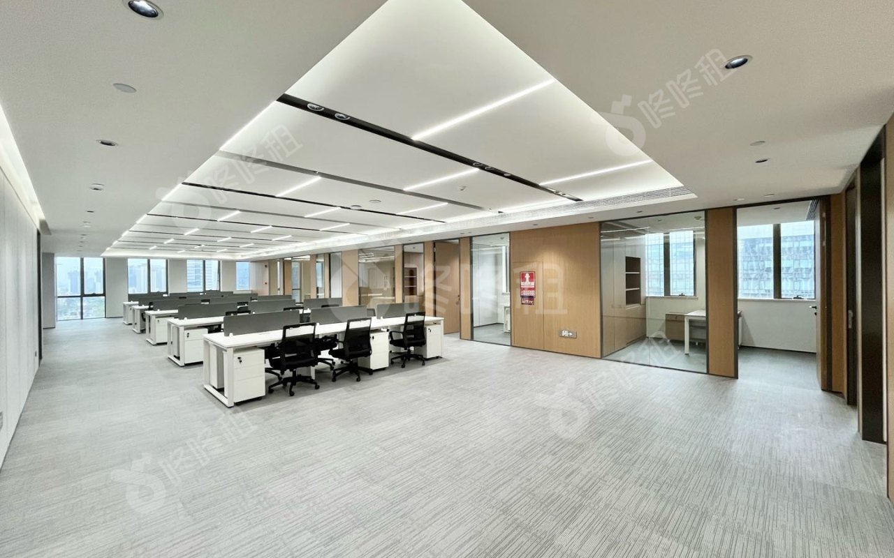 金融科技大厦_431平_精装_办公室开间