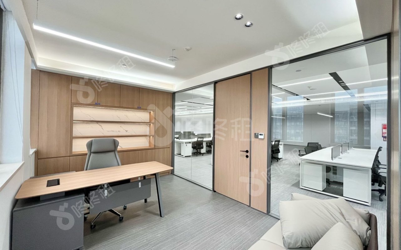 金融科技大厦_431平_精装_办公室隔间
