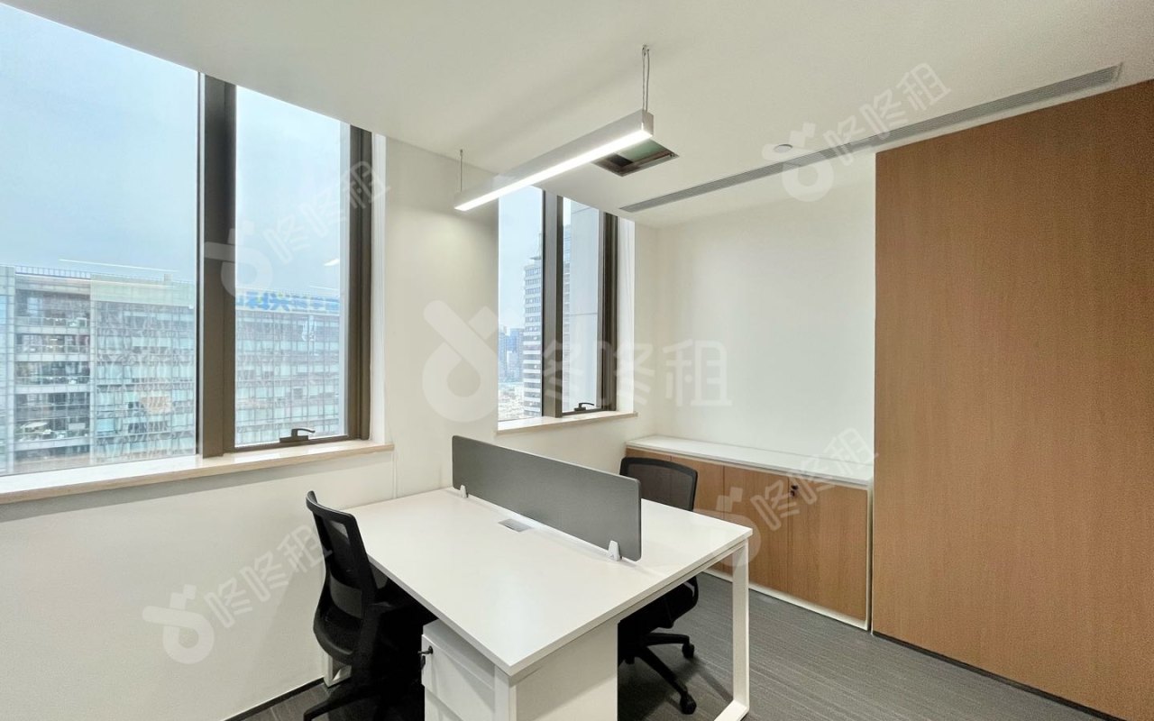 金融科技大厦_431平_精装_办公室隔间