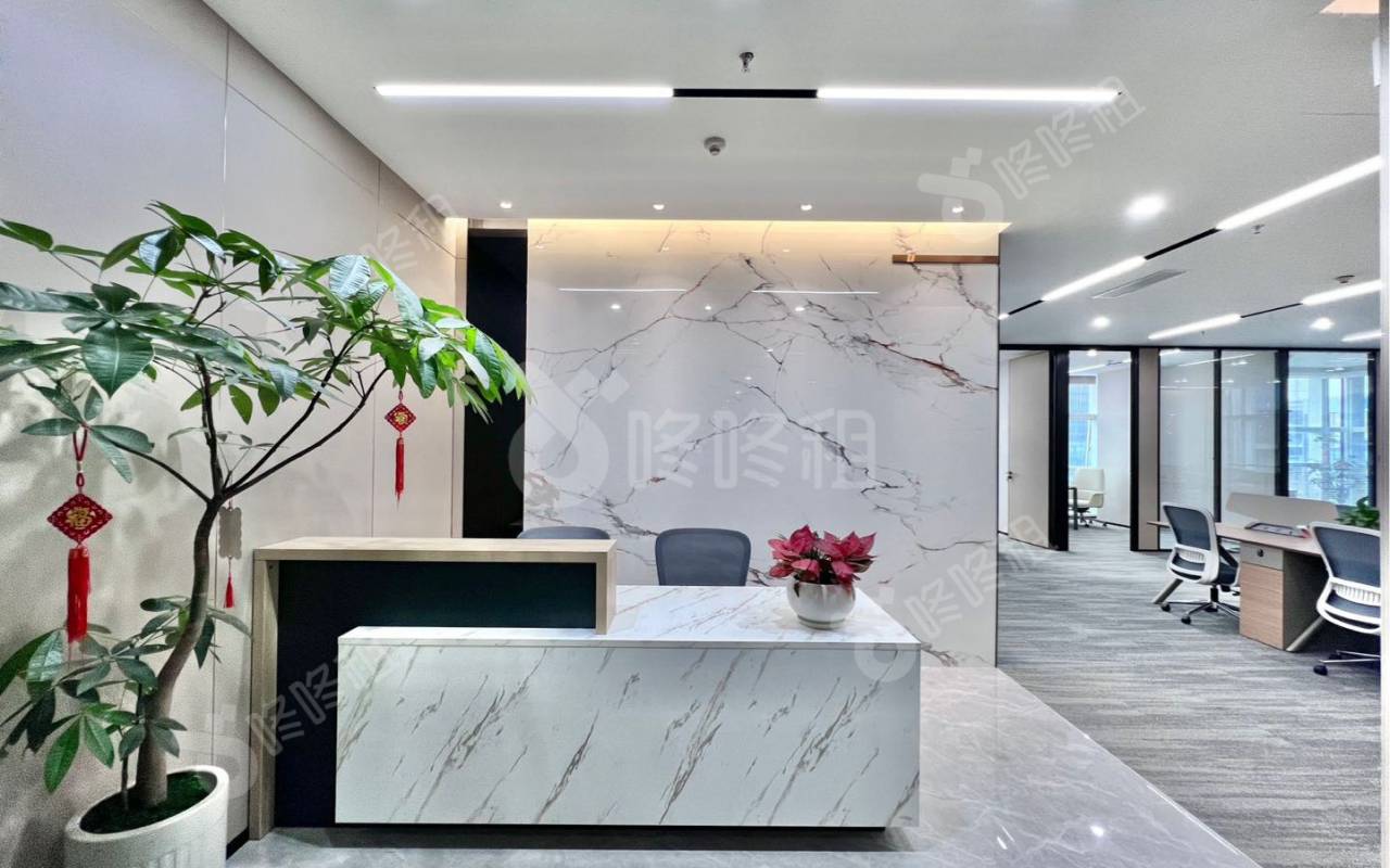 讯美科技广场_310平_精装_前台