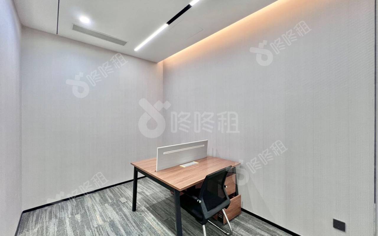 讯美科技广场_310平_精装_办公室隔间