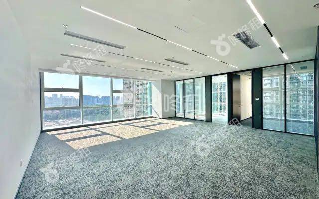 阳光粤海大厦_180平_豪装_办公室开间