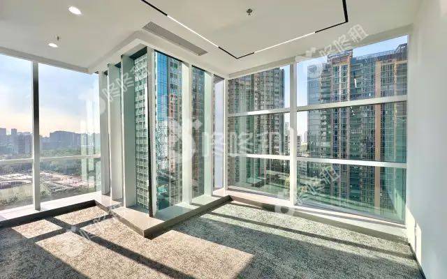 阳光粤海大厦_180平_豪装_办公室隔间