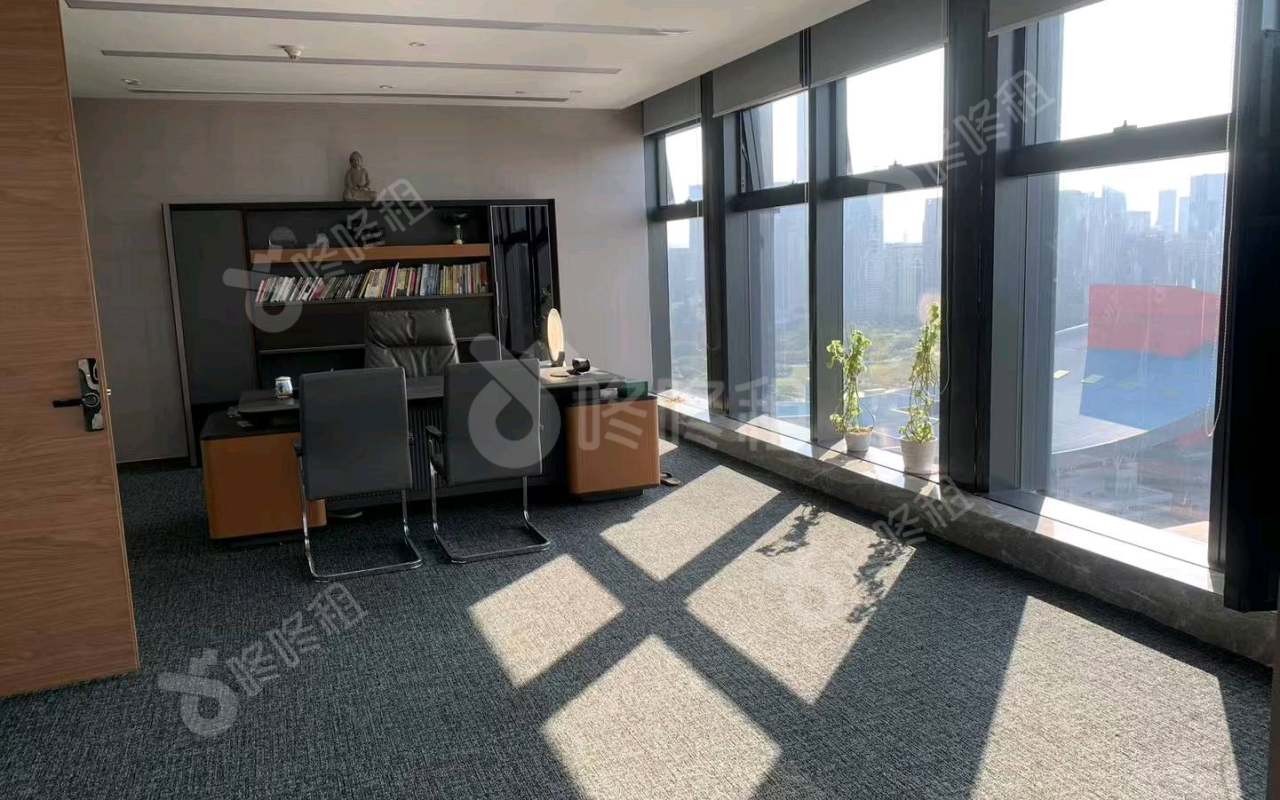 富德生命保险大厦_807平_精装_办公室隔间