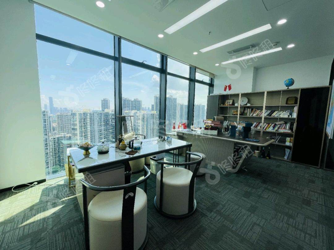 方大城_418平_精装_办公室隔间