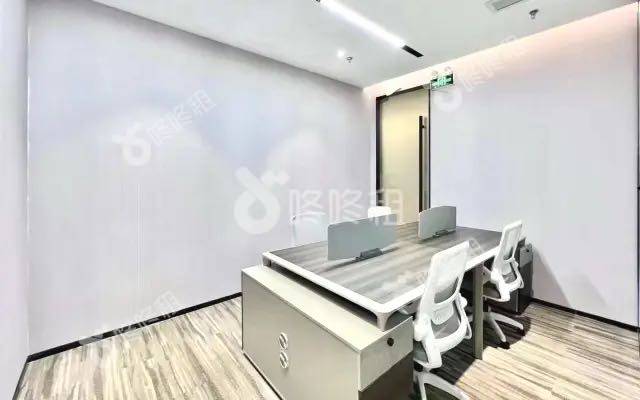 前海君豪中心（招商前海国际中心）_348.75平_精装_办公室隔间