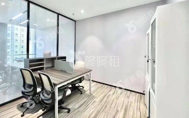 前海君豪中心（招商前海国际中心）_348.75平_精装_办公室隔间