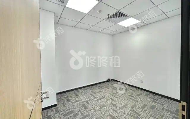 中科大厦_196平_精装_办公室隔间