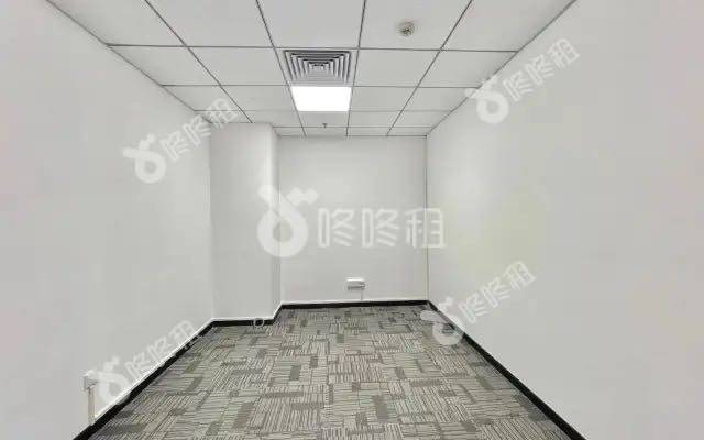 中科大厦_196平_精装_办公室隔间