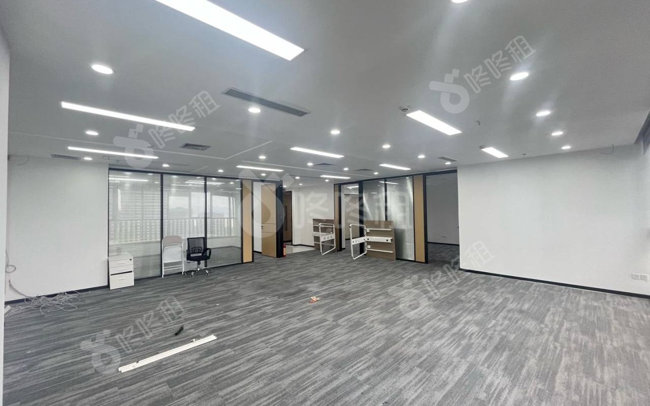 深圳湾科技生态园_383平_定制装修_办公室开间