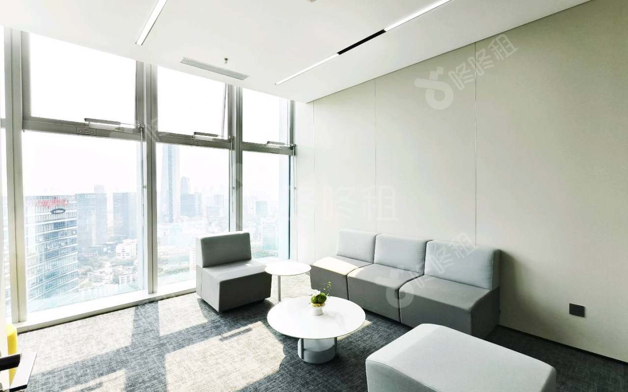 康泰创新广场_604平_精装_办公室隔间