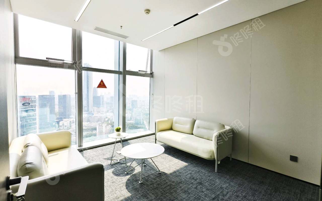 康泰创新广场_604平_精装_办公室隔间