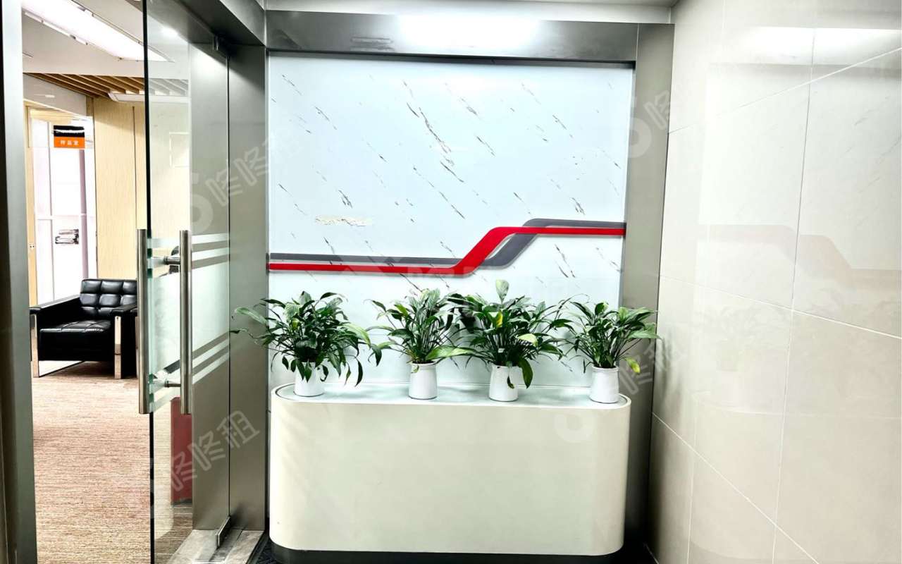 长平商务大厦_298平_精装_前台