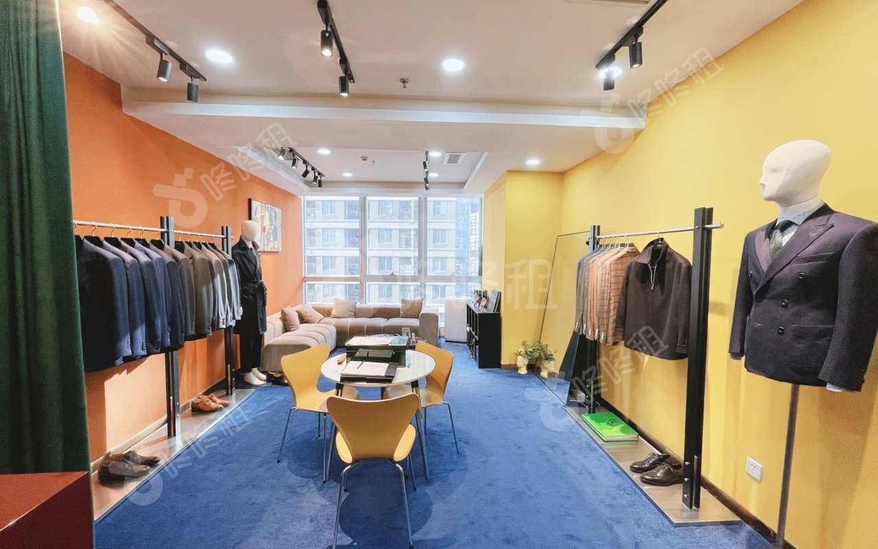 华润置地大厦_69平_豪装_办公室开间